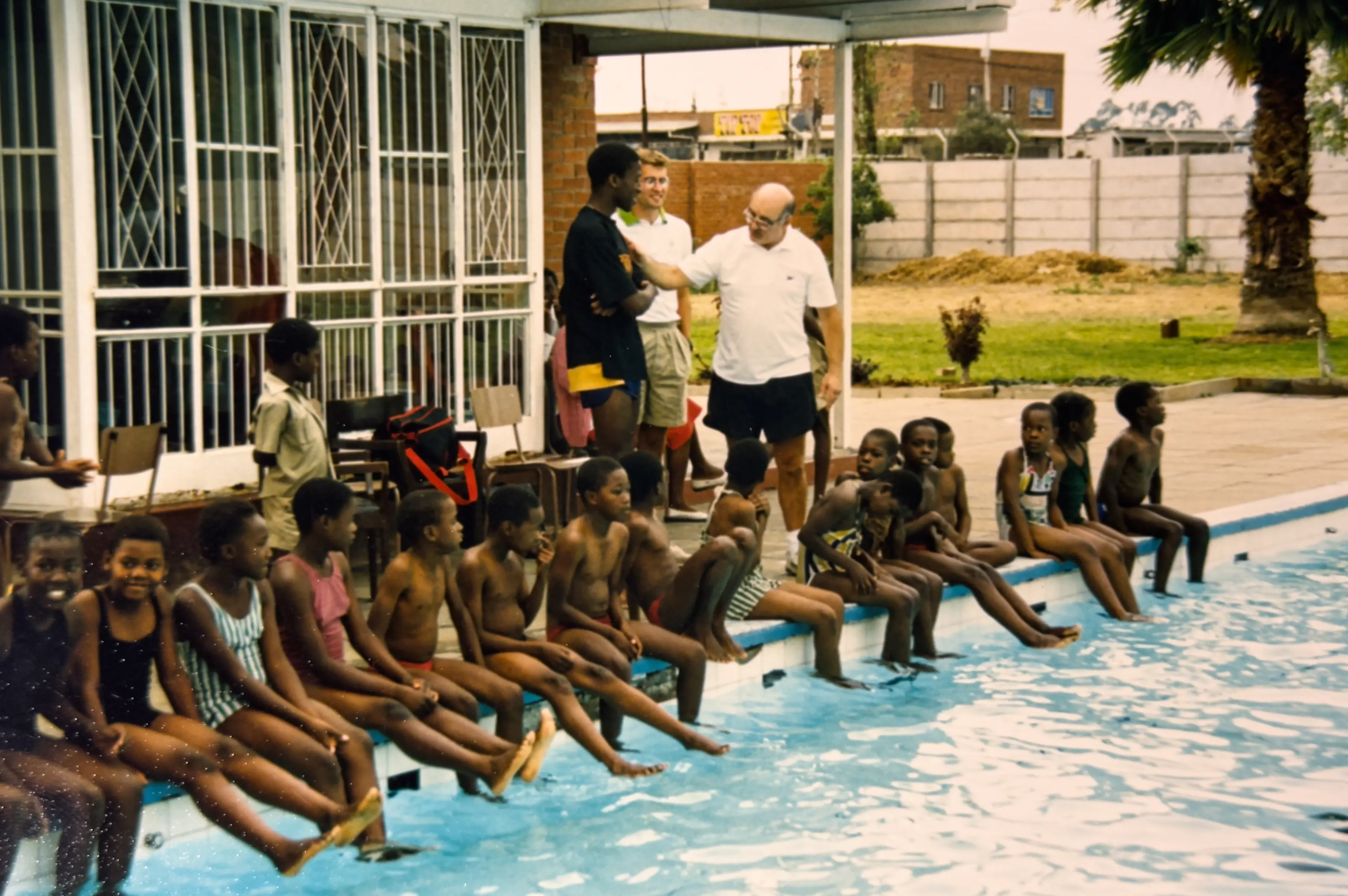 Dr. John M. Hogg coaching internationally in Zimbabwe